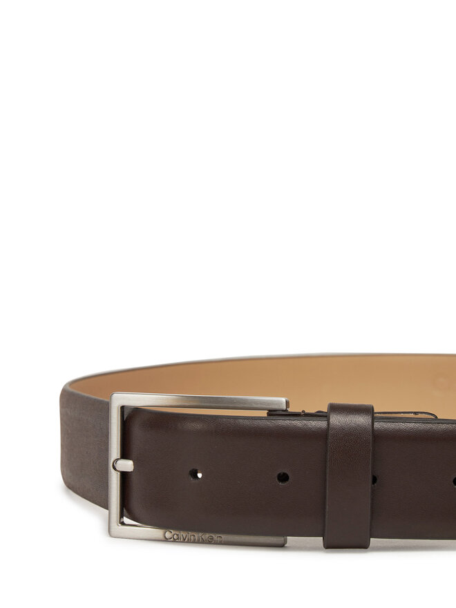 Calvin Klein Pánský pásek Calvin Klein Adj Minimal Formal 35Mm K50K512833 Hnědá