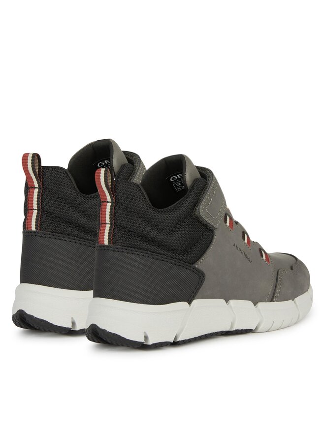 Geox Kotníková obuv Geox J Flexyper Boy B Abx J949XA 032FU C1102 S Šedá