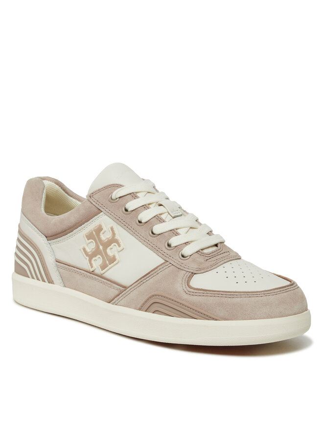 Tory Burch Sneakersy Tory Burch Clover Court 155626 Beżowy