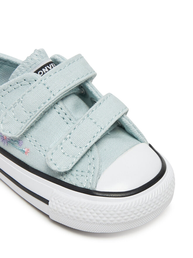 Converse Tenisice Converse Chuck Taylor All Star Florals A11785C Svijetloplava