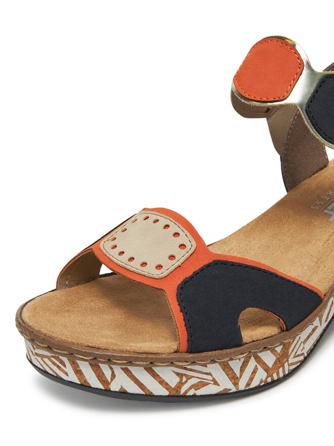 Rieker Sandalen Rieker 63876-90 Bunt