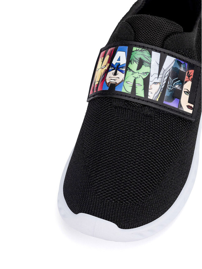 Avengers Πάνινα παπούτσια Avengers CP91-AW24-320AVMV Μαύρο