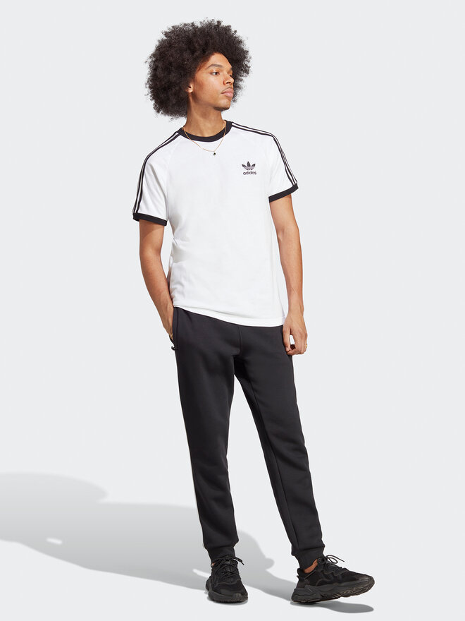 adidas adidas Marškinėliai Adicolor Classics 3-Stripes T-Shirt IA4846 Balta Slim Fit