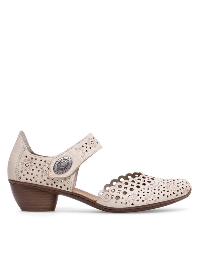 Rieker Pantofi pumps Rieker 43753-60 Bej
