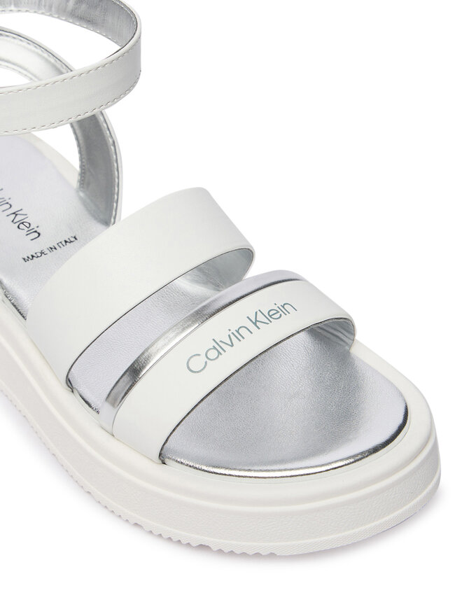 Calvin Klein Sandalen Calvin Klein Velcro Sandal V4A2-83261-0326 S Weiß