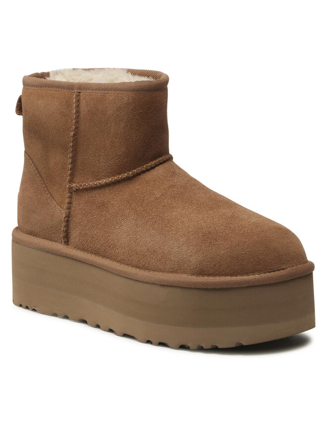 Ugg Cizme de zăpadă Ugg W Classic Mini Platform 1134991 Maro