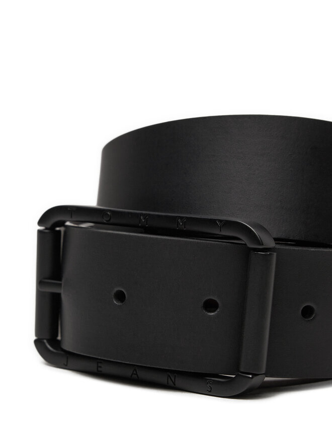 Tommy Jeans Ζώνη Ανδρική Tommy Jeans Tjm Rex. Travel Buckle AM0AM12970 Μαύρο