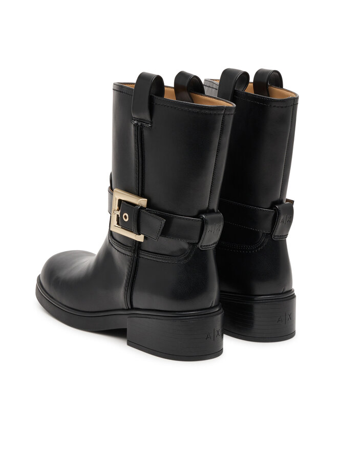 Armani Exchange Μποτάκια Armani Exchange XW001654 AF17476 UC001 Μαύρο