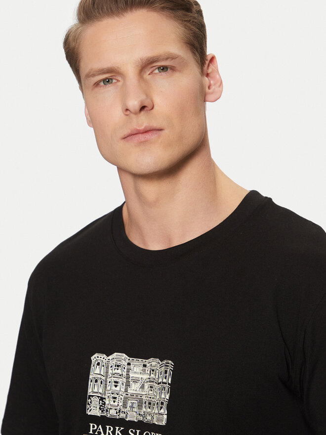 Jack&Jones Jack&Jones T-Shirt Boston 12273400 Schwarz Relaxed Fit