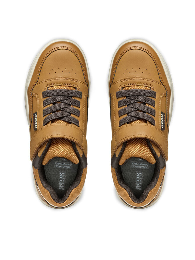 Geox Sneakersy Geox J Perth Boy J367RE 0MEFU C2286 M Brązowy