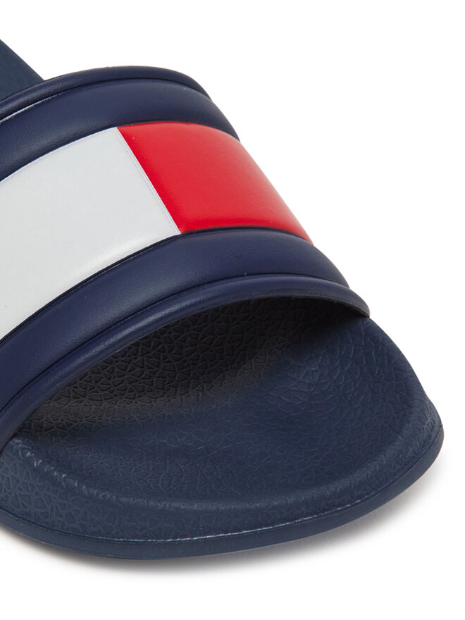 Tommy Hilfiger Pantoletten Tommy Hilfiger T3X0-33915-1172 Dunkelblau