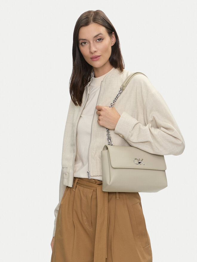 Calvin Klein Borsetta Calvin Klein K60K612554 Écru