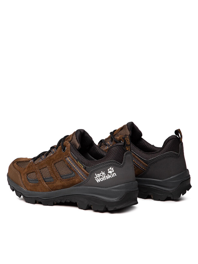 Jack Wolfskin Trekkingi Jack Wolfskin Vojo 3 Texapore Low M 4042441 Brązowy
