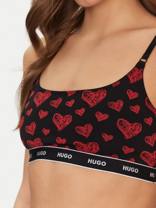 HUGO HUGO Pack de 2 sujetadores tipo top 50495872 Negro