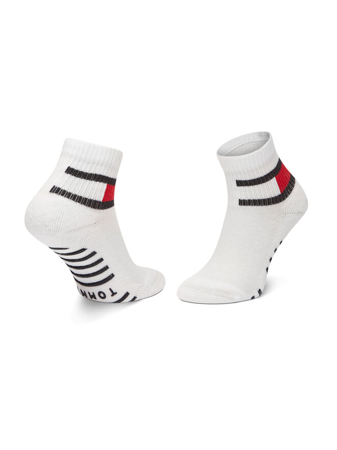 Tommy Hilfiger Набір 2 пар високих дитячих шкарпеток Tommy Hilfiger 100002319 Білий