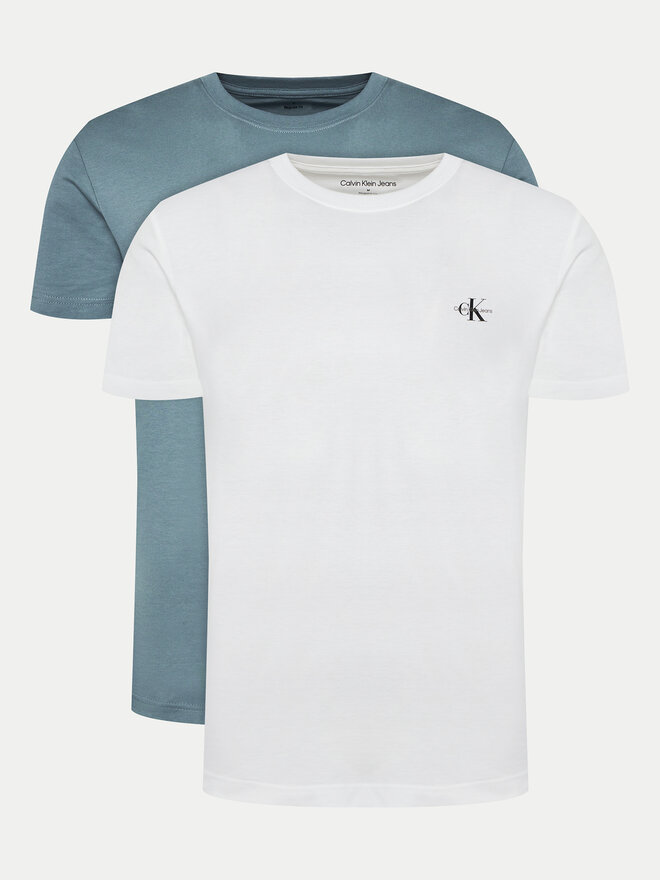 Calvin Klein Jeans Calvin Klein Jeans 2er-Set T-Shirts Monologo J30J320199 Bunt Regular Fit