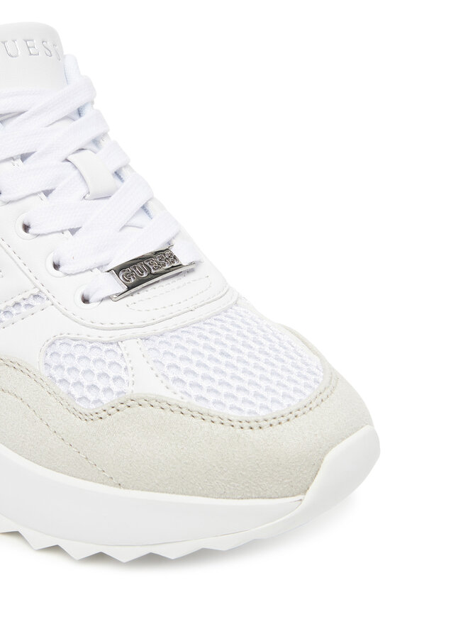 Guess Sneakersy Guess FLTKOR ELE12 Biały