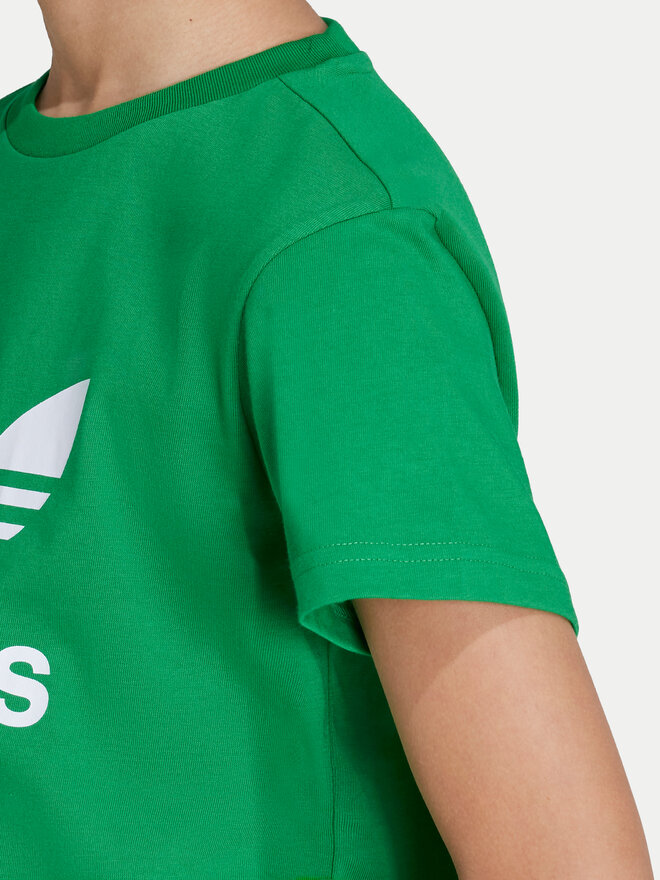 adidas adidas Póló Trefoil IY4003 Zöld Regular Fit