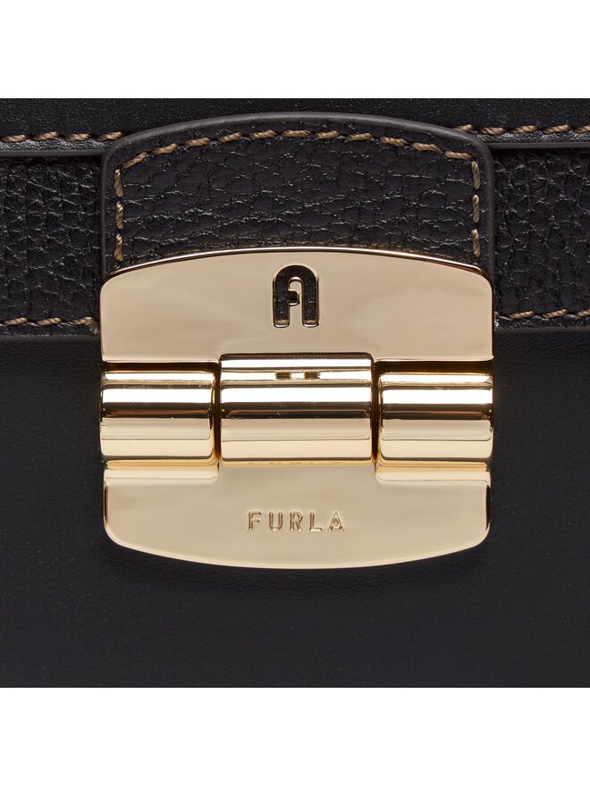 Furla Handtasche Furla Club 2 S Crossbody WB00525-BX0053-O6000-1007 Schwarz