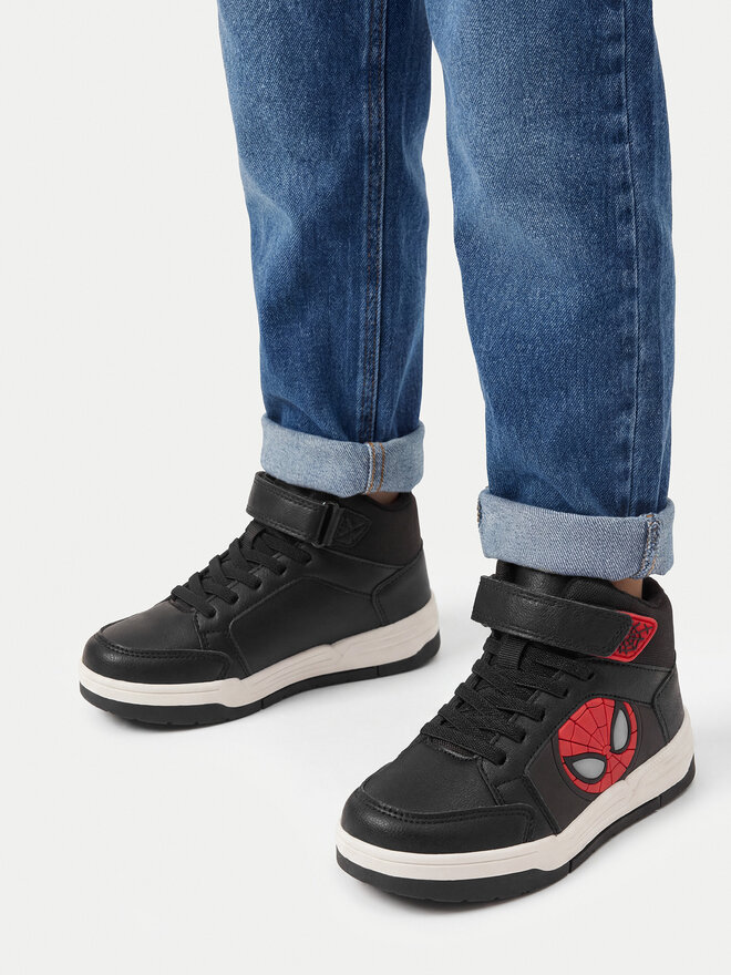 Spiderman Sneakers Spiderman CEO-BIC-AW26-331SPRMV Schwarz