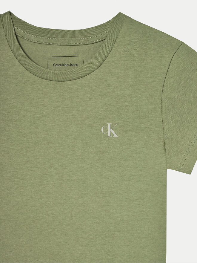 Calvin Klein Jeans Calvin Klein Jeans 2er-Set T-Shirts IG0IG01258 Khakifarben Slim Fit