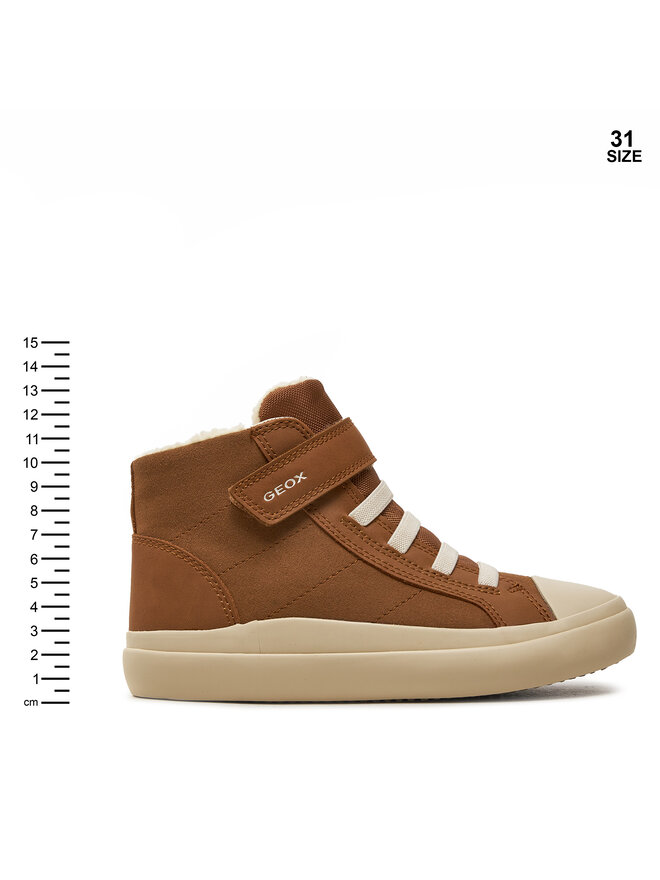 Geox Tenisice Geox J Gisli Boy J465CB 0AFME C0013 M Smeđa