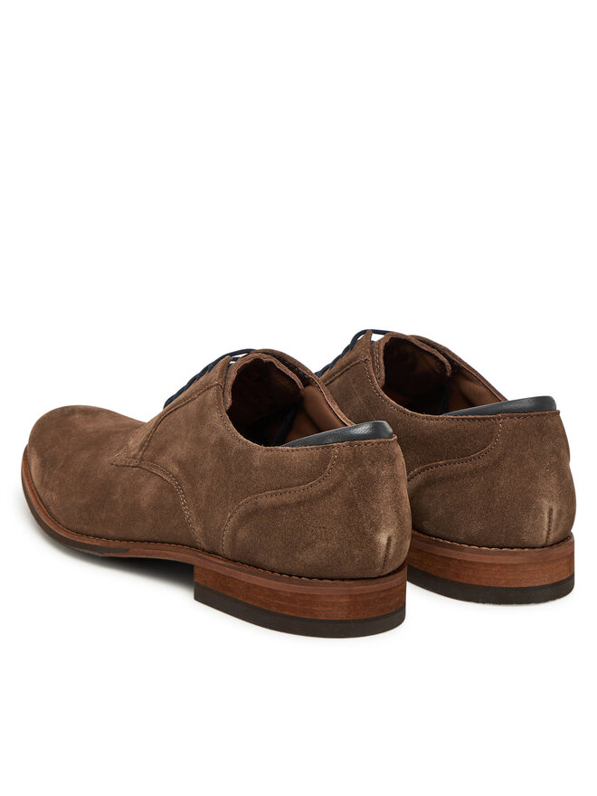 Clarks Туфлі Clarks CraftArlo Lace 26181334 Коричневий