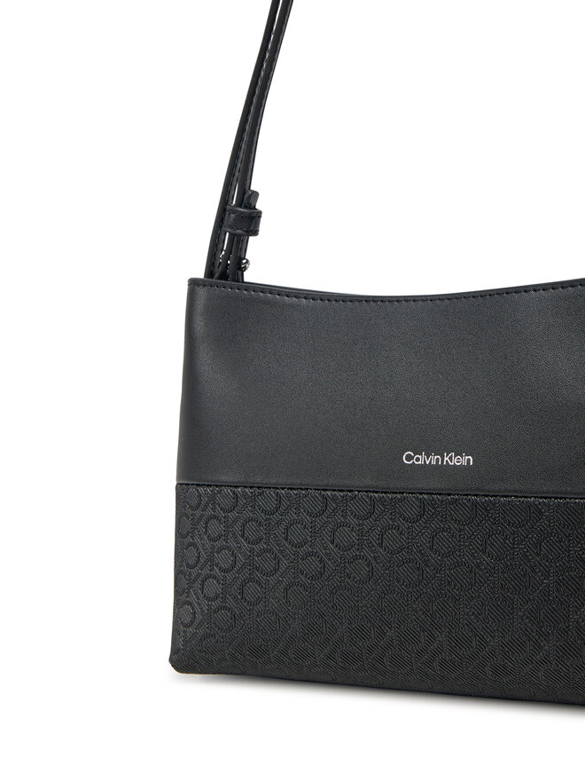 Calvin Klein Borsetta Calvin Klein Ck Mixmedia Convertible Bag_Mono K60K613170 Nero
