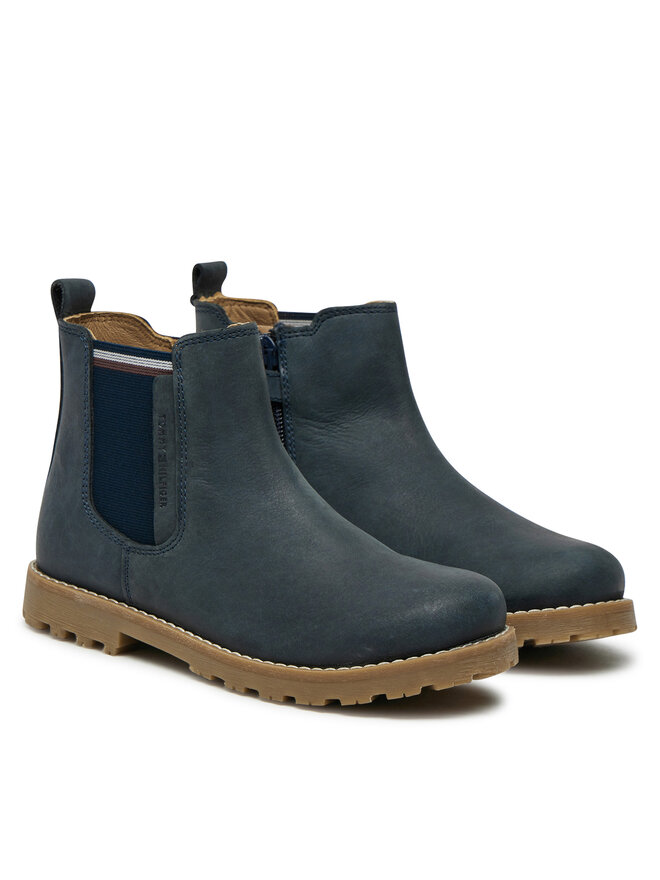 Tommy Hilfiger Μποτίνια Tommy Hilfiger T1X5-33700-0124 S Σκούρο μπλε