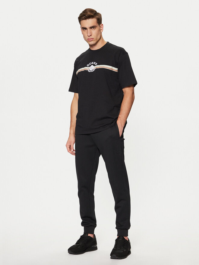 Guess Guess T-Shirt Z5RI02 I3Z14 Μαύρο Regular Fit