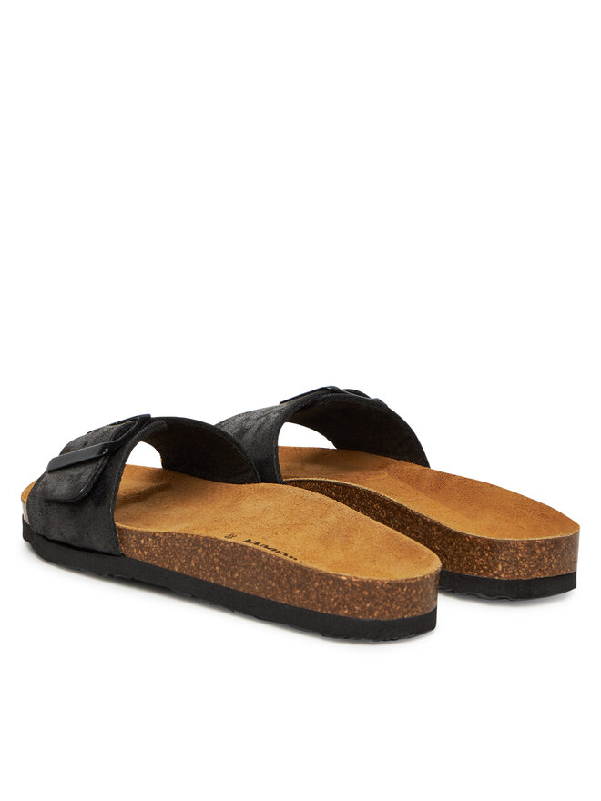 Klapki Dr Brinkmann 700677 01 Czarny eobuwie com pl