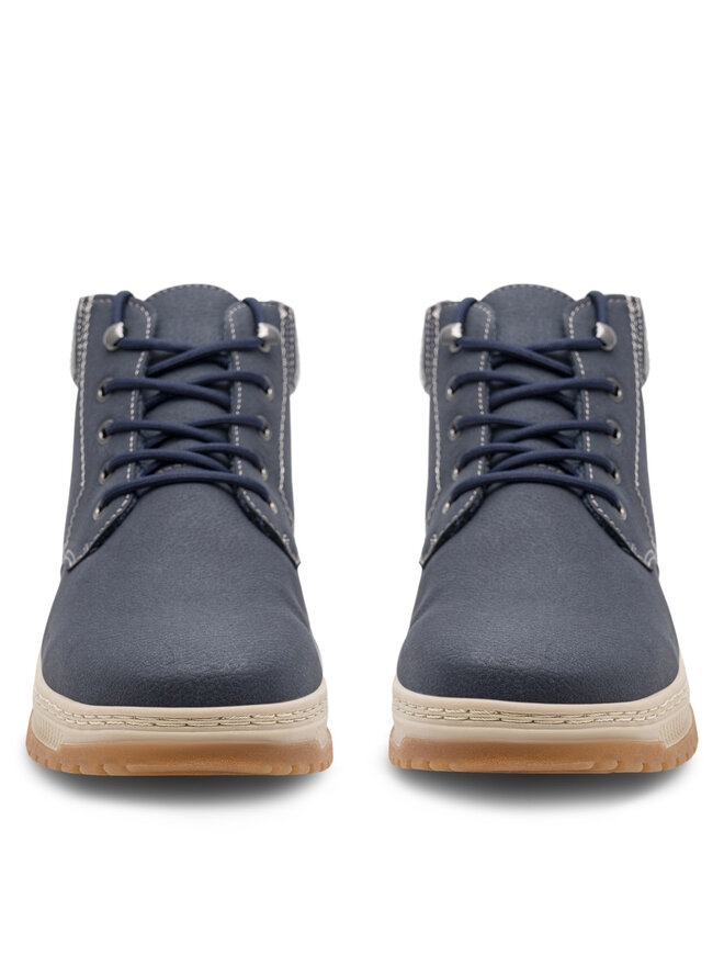 Lanetti Schnürschuhe Lanetti MYL8293-23 Dunkelblau