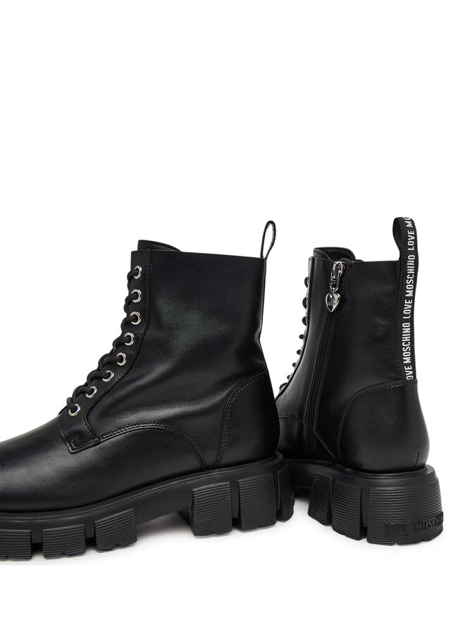 LOVE MOSCHINO Schnürschuhe LOVE MOSCHINO JA24085G0NIA000A Schwarz