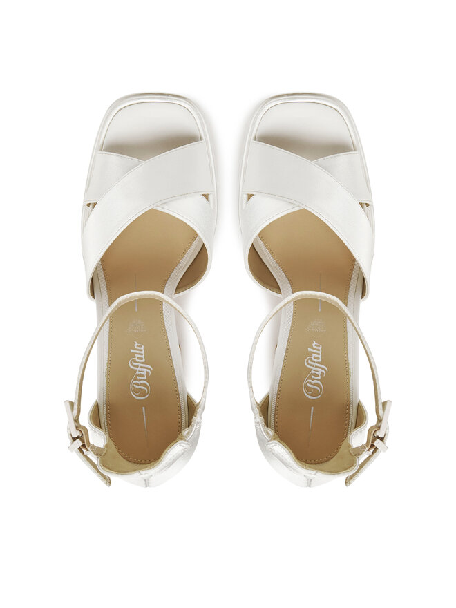 Buffalo Sandali Buffalo Bonny 1291411 Bianco