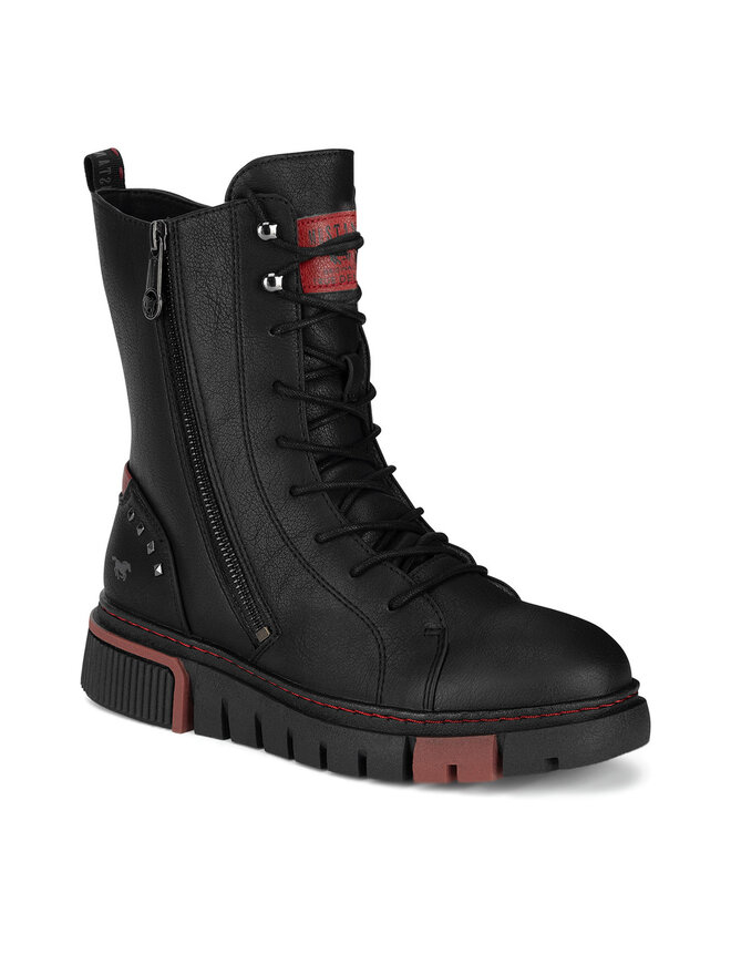 Mustang Stiefeletten Mustang 1502-502 Schwarz