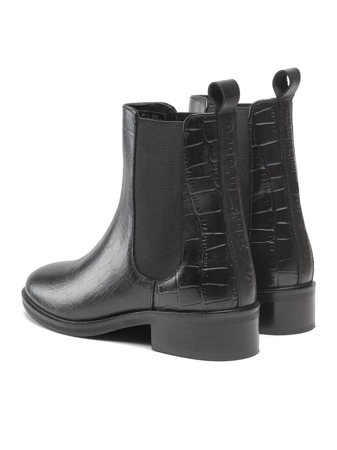 Pepe Jeans Sztyblety Pepe Jeans Orsett Chelsea PLS50423 Czarny