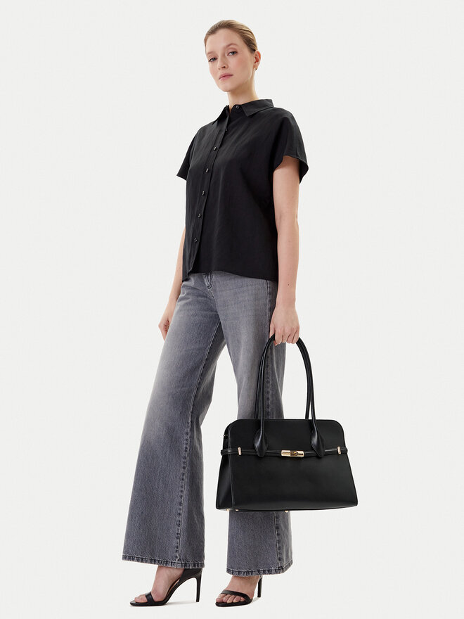 Furla Τσάντα Furla Goccia M WB01504 BX3104 O6000 Μαύρο