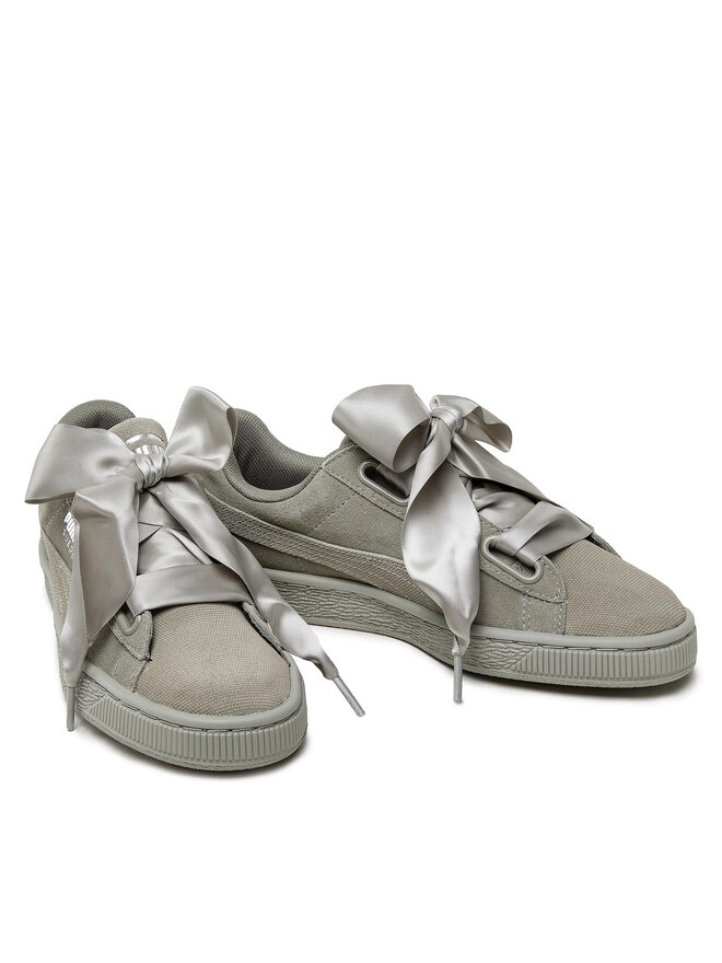 Puma Sneakersy Puma Suede Heart Pebble Wn's 365210 02 Szary