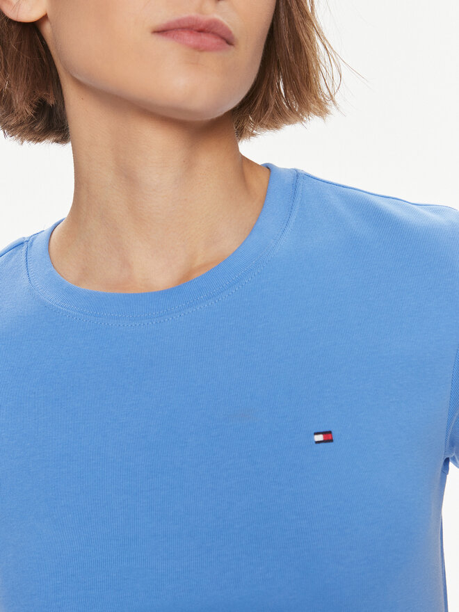 Tommy Hilfiger Tommy Hilfiger Marškinėliai New Cody WW0WW40587 Mėlyna Slim Fit