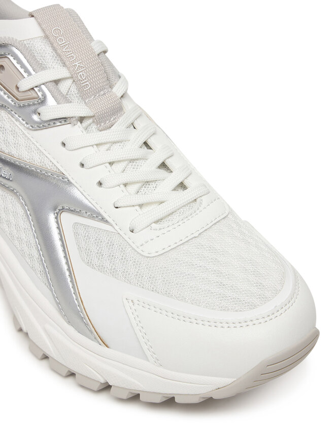 Calvin Klein Sneakers Calvin Klein Hike Run Ckstripe Mesh Met HW0HW03140 Weiß