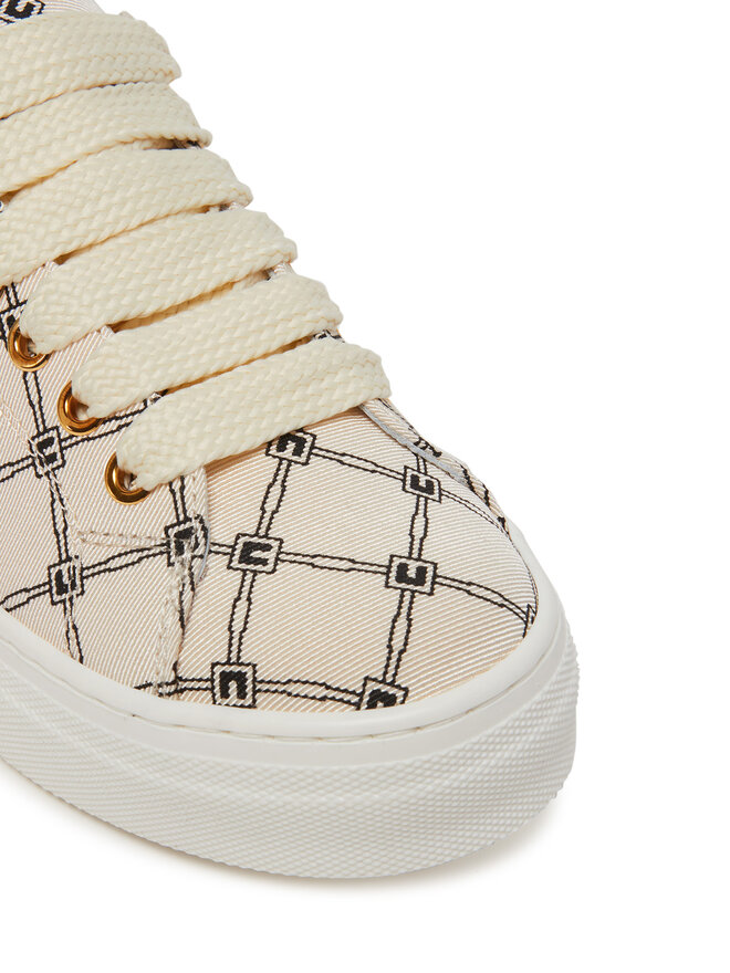 Elisabetta Franchi Sneakersy Elisabetta Franchi F4-A9E-0245 Béžová