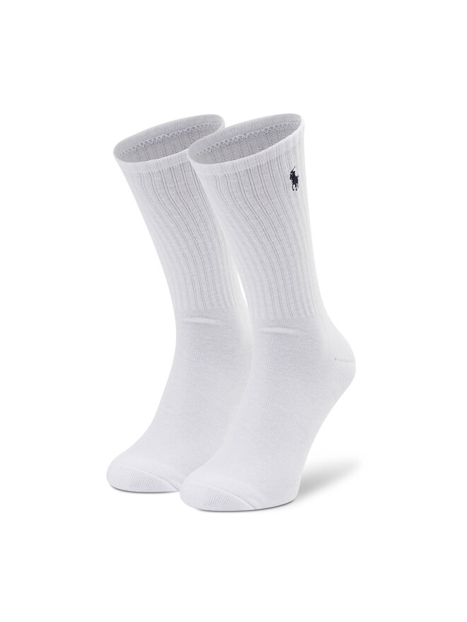 Polo Ralph Lauren Zestaw 6 par wysokich skarpet męskich Polo Ralph Lauren Classic 449723763001 Biały