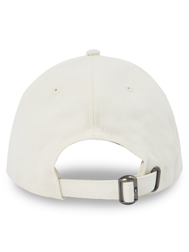 Tommy Hilfiger Cappellino Tommy Hilfiger Th Seasonal Preppy Logo Cap AM0AM13161 Écru