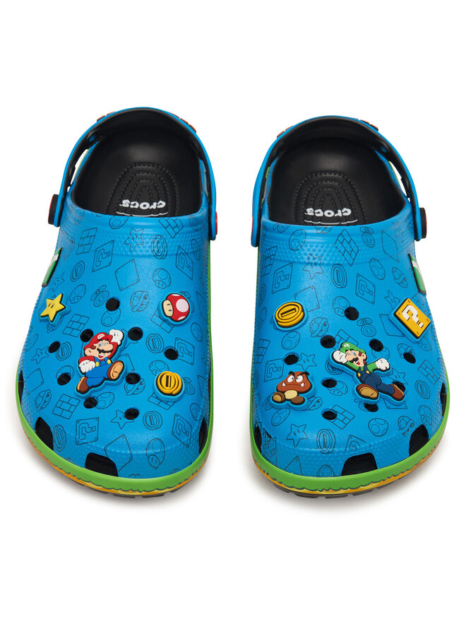 Crocs Шльопанці Crocs Super Mario Core Classic Clog 212138 Кольоровий