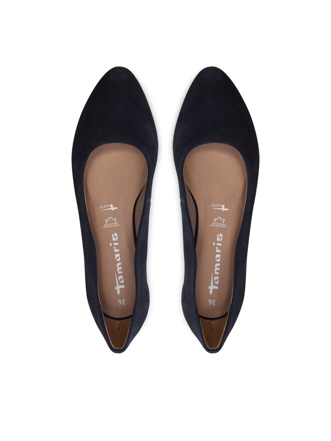 Tamaris Baleriny Tamaris 1-22119-42 Granatowy