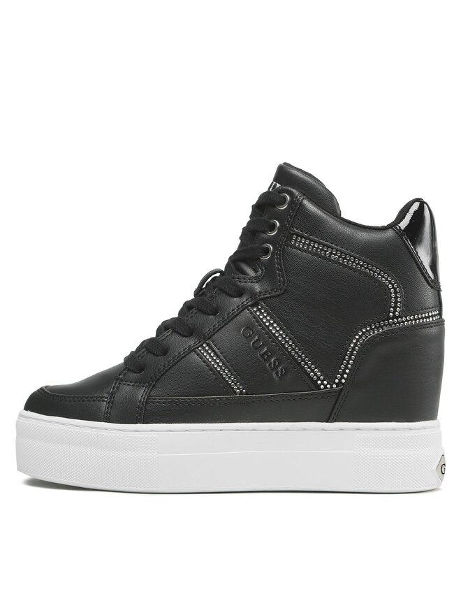 Guess Tenisice Guess Giala FL5ALA ELE12 Crna