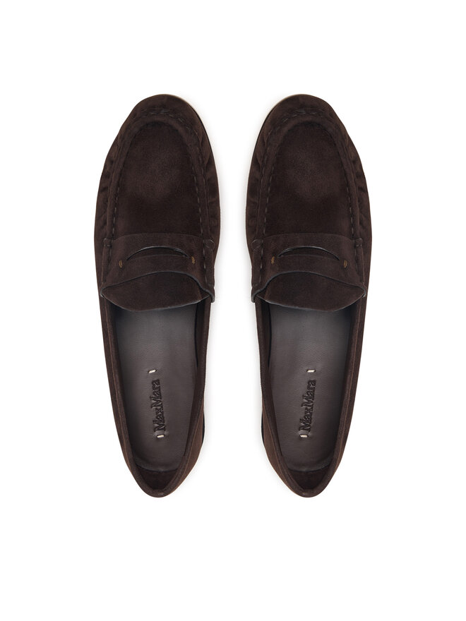 Max Mara Slipper Max Mara Sponda 2624526031 Dunkelbraun