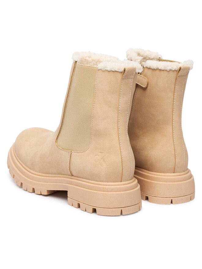 Calvin Klein Μποτάκια Calvin Klein V3A5-83126-0315500 D Μπεζ
