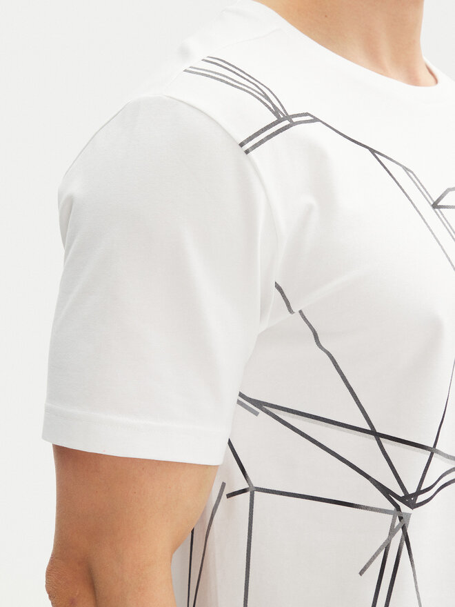 BOSS BOSS Camiseta Beetle 50542048 Blanco Regular Fit