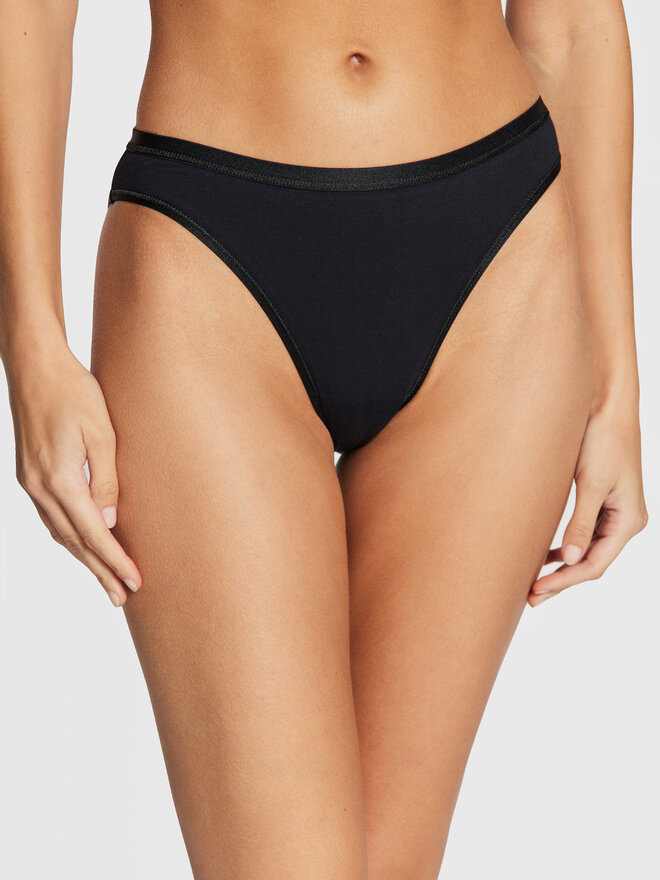 Hanro Hanro Klassischer Damenslip Sensation 1403 Schwarz
